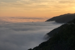 Un dia de boira a les costes del Garraf